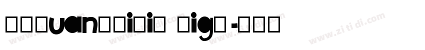 FZZuanShiTiS Ligh字体转换